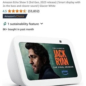 NWT Amazon echo show